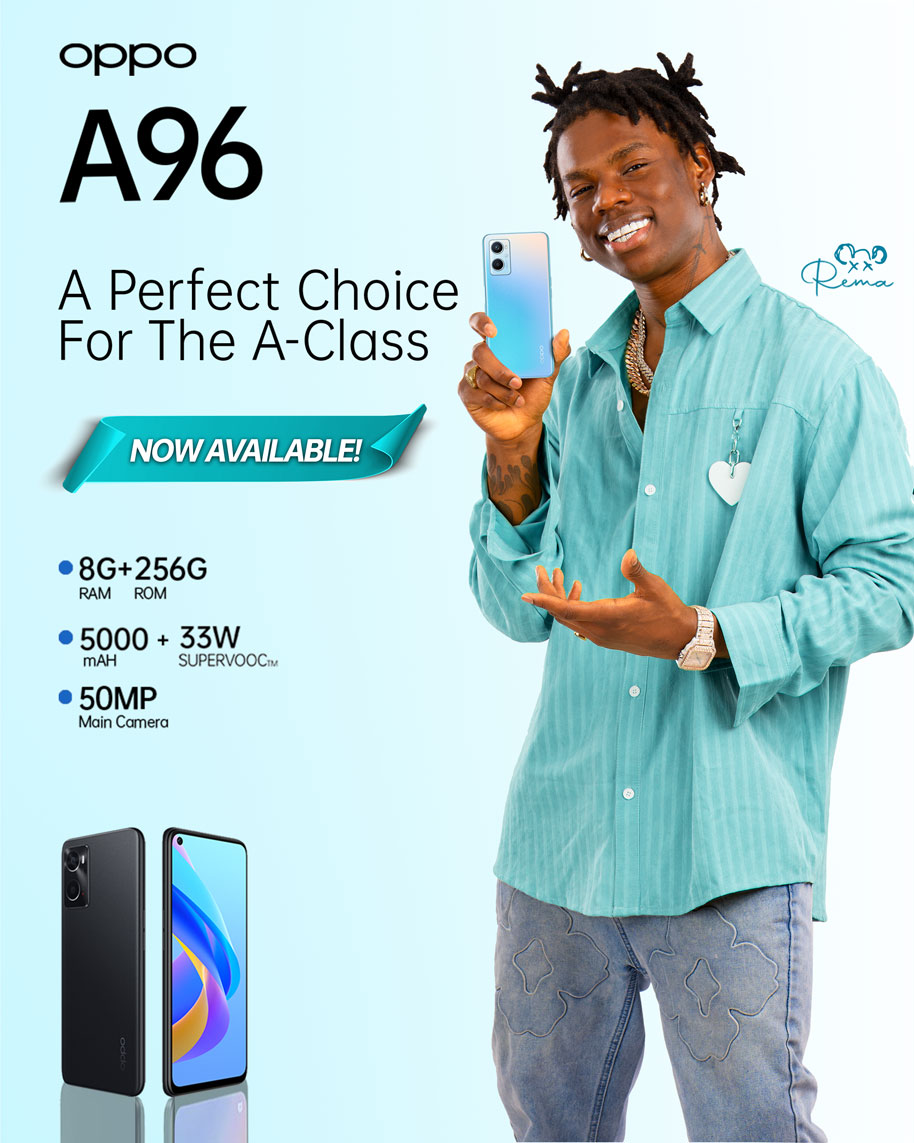 Oppo a96: Latest Features, Specs, and Price in Nigeria