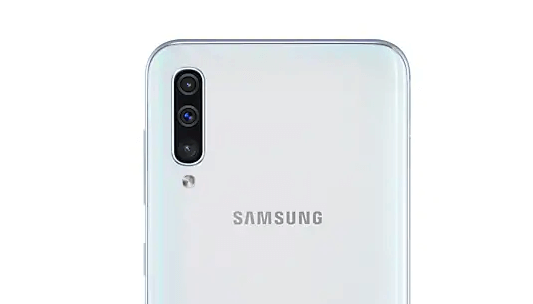 Galaxy a50 rear triple camera setup