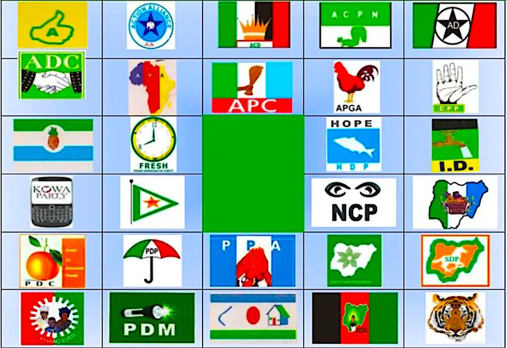 List 20 Political Parties in Nigeria - Functions of Political Parties