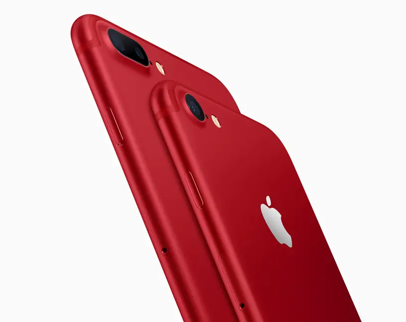 Apple introduces iPhone 7 and iPhone 7 Plus (PRODUCT)RED Special Edition - Apple