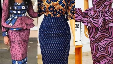 (Photos) Ankara Skirt And Blouse Style For Wedding