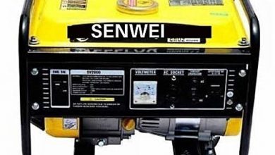 Senwei Generator Specification & Price in Nigeria