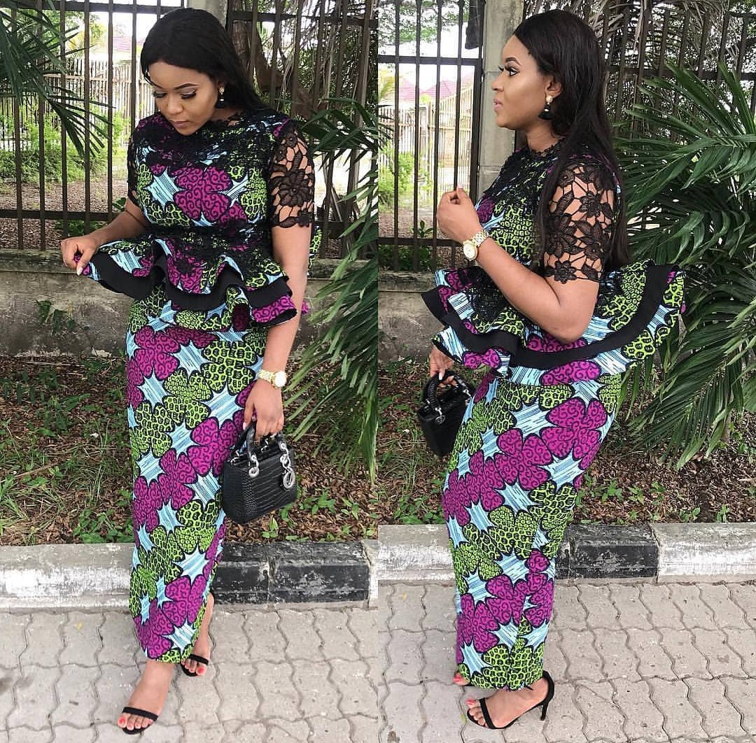 Ankara Skirt and Blouse for Weddings 2020/ 2021