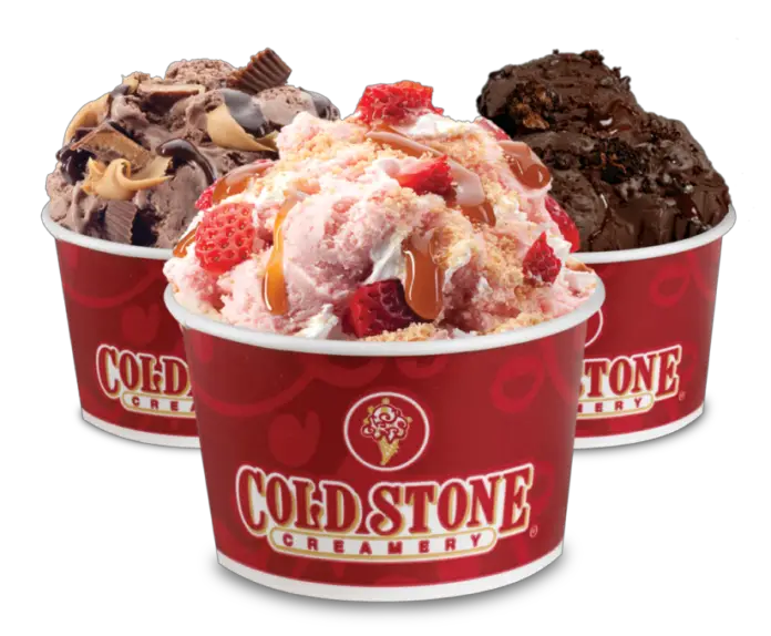 Cold Stone Ice Cream Sizes and Prices