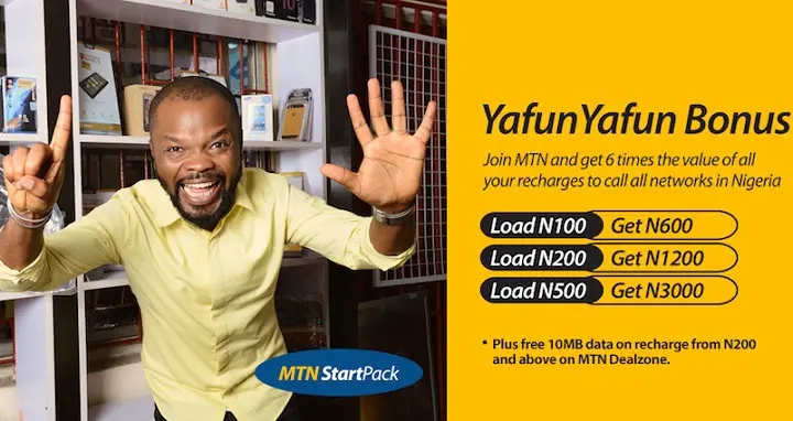 Mtn Yafunyafun Sim Offer: Meaning, Benefits, Tariff and Dialing Codes