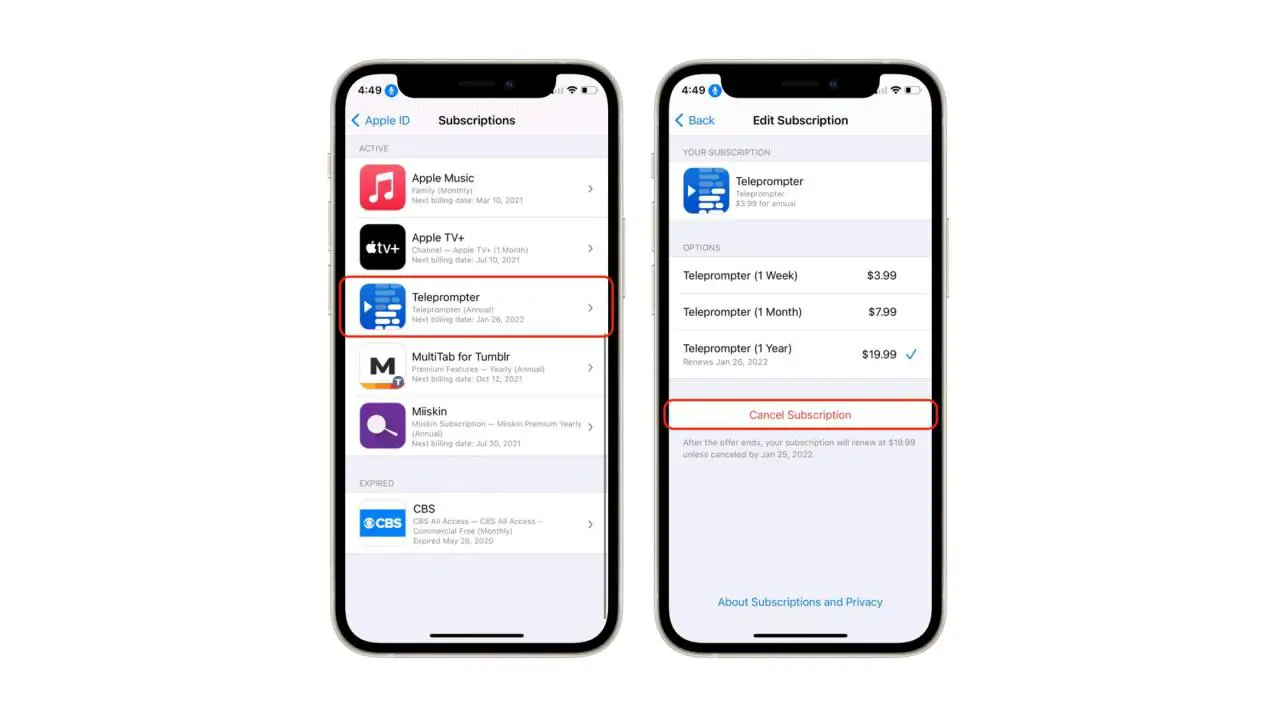 How to Cancel Paid Subscriptions on Apple Iphone or Ipad 2023